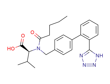 N-pentanoyl-N-[[2'-(1H-tetrazol-5-yl)-[1,1'-biphenyl]-4-yl]-methyl]-(L)-valine