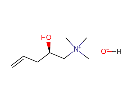 ((R)-2-Hydroxy-pent-4-enyl)-trimethyl-ammonium; hydroxide