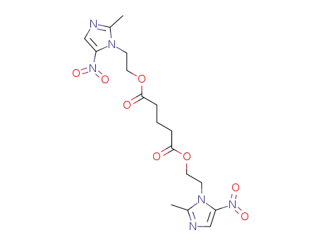 Pentanedioic acid bis-[2-(2-methyl-5-nitro-imidazol-1-yl)-ethyl] ester
