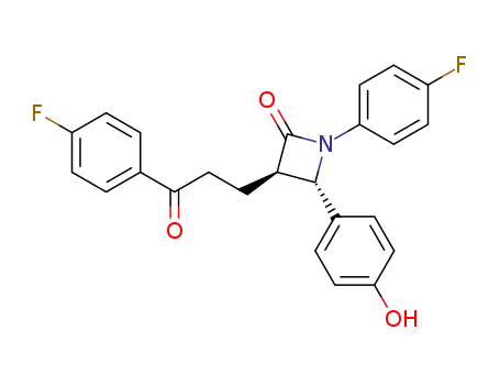 (3R,4S)-1-(4-fluorophenyl)-3-(3-(4-fluorophenyl)-3-oxopropyl)-4-(4-hydroxyphenyl)azetidin-2-one