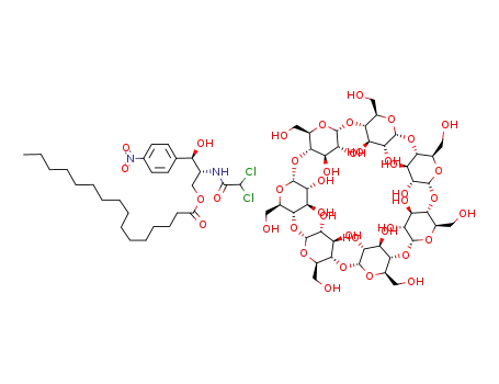 chloramphenicol palmitate β-cyclodextrin complex