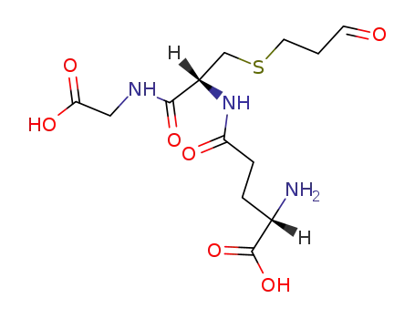 Molecular Structure of 124521-13-7 (S-(2-aldehydoethyl)glutathione)