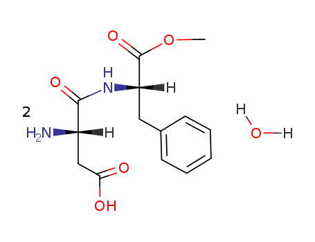 aspartame hemihydrate, form I, ball-milled
