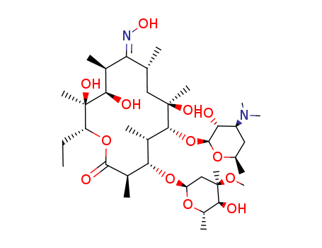 (3R,4S,5S,6R,7R,9R,11S,12R,13S,14R,E)-6-(((2R,3R,4S,6R)- 4-(dimethylamino)-3-hydroxy-6-methyltetrahydro-2H-pyran-2- yl)oxy)-14-ethyl-7,12,13-trihydroxy-4-(((2R,4R,5S,6S)-5- hydroxy-4-methoxy-4,6-dimet