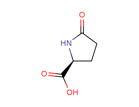 98-79-3,L-Pyroglutamic acid,Proline, 5-oxo-;Pyrrolidonecarboxylic acid;2-Pyrrolidinone-5-carboxylic acid;Proline, 5-oxo-, L-;(S)-5-Oxo-2-pyrrolidinecarboxylic acid;2-Pyrrolidone-5-Carboxylicacid;H-PYR-OH;pGlu-OH;L-Pyr-OH;L-Pyro Glutamic Acid;L-pyroglutamate;2-Oxopyrrolidine-5-carboxylic acid;Acido pidolico [INN-Spanish];5-Pyrrolidone-2-carboxylic acid;2-Benzothiazolesulfenic acid morpholide;L-5-Oxo-2-pyrrolidinecarboxylic acid;Pidolic acid [INN];L-Glutamic acid gamma-lactam;(2R)-5-oxopyrrolidine-2-carboxylate;35255-51-7;Acidum pidolicum [INN-Latin];L-Proline, 5-oxo-;CPD-589;2-Benzothiazolesulfenemorpholide;5-Carboxy-2-pyrrolidinone;Acide pidolique [INN-French];L-5-Pyrrolidone-2-carboxylic acid;(-)-2-Pyrrolidone-5-carboxylic acid;L-5-Carboxy-2-pyrrolidinone;(S)-(-)-2-Pyrrolidone-5-carboxylic acid;5-oxo-L-proline;2-L-Pyrrolidone-5-carboxylic acid;