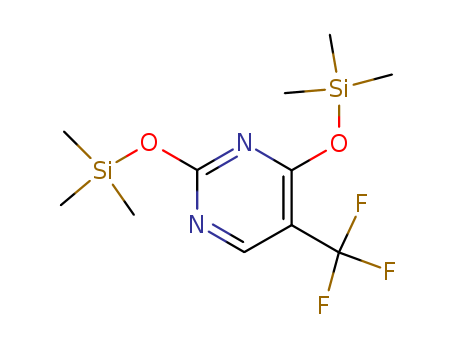 5-(Trifluoromethyl)-2,4-bis[(trimethylsilyl)oxy]- pyrimidine