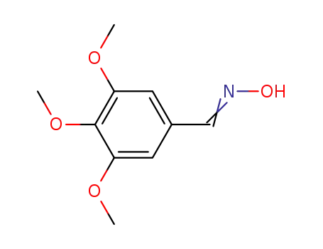 Molecular Structure of 39201-89-3 (3,4,5-TRIMETHOXYBENZALDEHYDE OXIME)