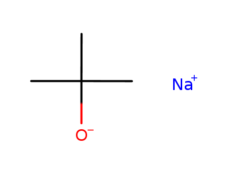 865-48-5,Sodium tert-butoxide,2-Propanol,2-methyl-, sodium salt (9CI);Sodium tert-butoxide (6CI);tert-Butyl alcohol,sodium salt (8CI);2-Methyl-2-propanol sodium salt;Sodium tert-butanolate;Sodium tert-butylate;tert-Butanol sodium salt;tert-Butoxysodium;Sodium tert-butoxide;