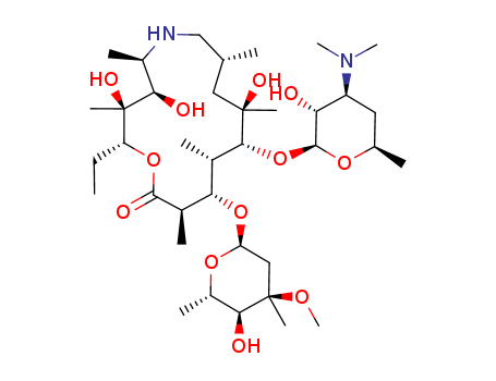 10-Dihydro-10-deoxo-11-azaethrythromycin A