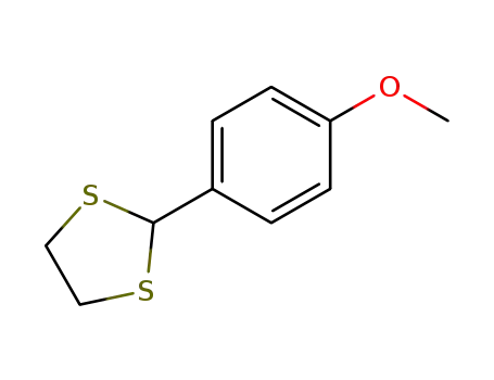 Molecular Structure of 6712-20-5 (4-methoxyphenyl-1,3-dithiolane)
