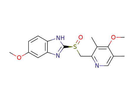 Molecular Structure of 119141-88-7 (Esomeprazole)
