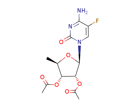 2',3'-Di-O-acetyl-5'-deoxy-5-fuluro-D-cytidine