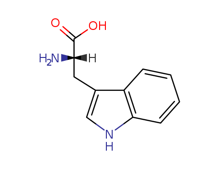 73-22-3,L-Tryptophane,L(-)-Tryptophan;EH 121;l-alpha-Aminoindole-3-propionic acid;(S)-alpha-Amino-beta-(3-indolyl)-propionic acid;Sedanoct;L-Tryptophan (JP14);L-Trp;(S)-alpha-Amino-beta-indolepropionic acid;NCI-C01729;(S)-2-Amino-3-(3-indolyl)propionic acid;(-)-Tryptophan;(S)-alpha-Aminoindole-3-propionic acid;(2S)-2-azaniumyl-3-(1H-indol-3-yl)propanoate;Tryptophan, L-;2-Amino-3-indolylpropanoic acid;WV;Pacitron;Indole-3-alanine;1H-Indole-3-propanoic acid, alpha-amino-, (S)-;(S)-Tryptophan;Alanine, 3-indol-3-yl;L-(-)-Tryptophan;Triptofano [Spanish];3-Indol-3-ylalanine;Ardeytropin;L-alpha-Amino-3-indolepropionic acid;(S)-alpha-Amino-1H-indole-3-propanoic acid;Tryptophan (VAN);alpha-Amino-3-indolepropionic acid, L-;Tryptophanum [Latin];L-Alanine, 3-(1H-indol-3-yl)-;L-Tryptophan (9CI);