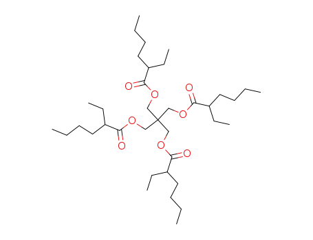 Molecular Structure of 7299-99-2 (Pentaerythritol tetra(2-ethylhexanoate))