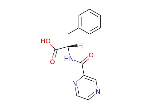 (S)-3-phenyl-2-[(pyrazine-2-carbonyl)amino]propanoic acid