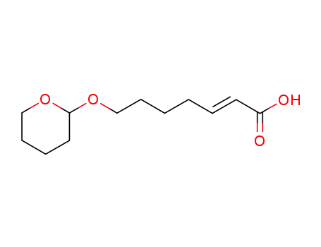 (E)-7-(Tetrahydro-pyran-2-yloxy)-hept-2-enoic acid