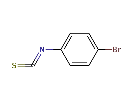 Molecular Structure of 1985-12-2 (4-BROMOPHENYL ISOTHIOCYANATE)