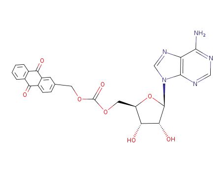 5'-(anthraquinon-2-ylmethoxycarbonyl)adenosine