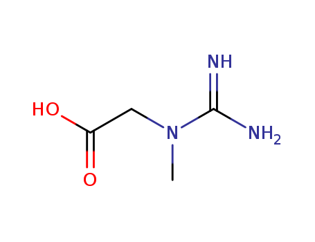 57-00-1,Creatine,Creatine(8CI);Cosmocair C 100;Kre-Alkalyn;Methylguanidoacetic acid;N-Methyl-N-guanylglycine;NSC 8752;Neotine;Phosphagen;Tego Cosmo C 100;Creatine;