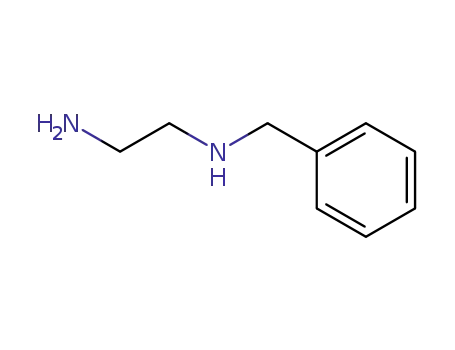 Molecular Structure of 4152-09-4 (N-Benzylethylenediamine)