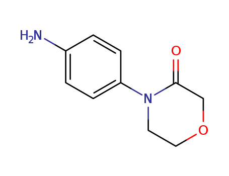 438056-69-0,4-(4-AMINOPHENYL)MORPHOLIN-3-ONE,4-(3-Oxo-4-morpholinyl)aniline;4-(4-Aminophenyl)-3-morpholinone;
