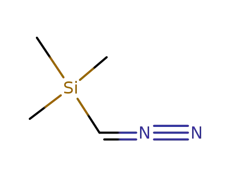Molecular Structure of 18107-18-1 ((TRIMETHYLSILYL)DIAZOMETHANE)