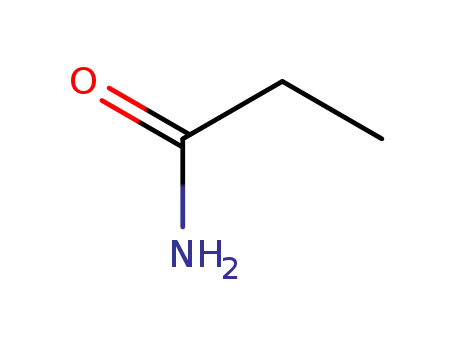 Molecular Structure of 79-05-0 (Propionamide)