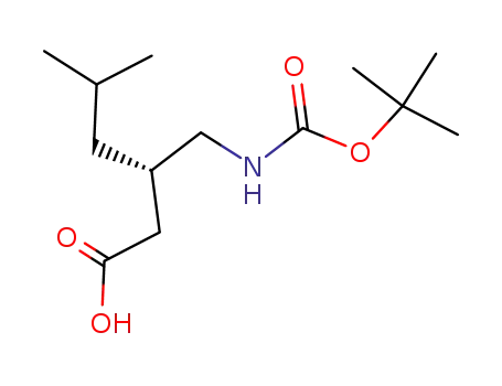 (S)-3-(((tert-butoxycarbonyl)amino)methyl)-5-methylhexanoic acid