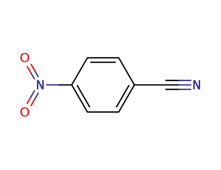 Molecular Structure of 619-72-7 (4-Nitrobenzonitrile)