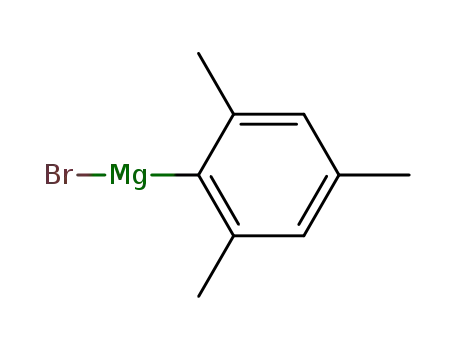 Molecular Structure of 2633-66-1 (2,4,6-TRIMETHYLPHENYLMAGNESIUM BROMIDE)