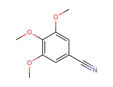 Molecular Structure of 1885-35-4 (3,4,5-Trimethoxybenzonitrile)