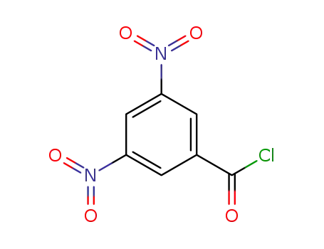 Molecular Structure of 99-33-2 (3,5-Dinitrobenzoyl chloride)