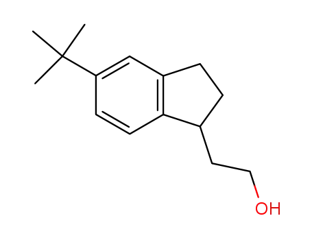 (+/-)-5-(tert-butyl)-2,3-dihydro-1H-indene-1-ethanol