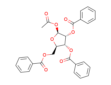 beta-D-Ribofuranose 1-acetate 2,3,5-tribenzoate(6974-32-9)