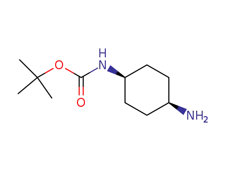 Molecular Structure of 247570-24-7 (1-N-Boc-cis-1,4-cyclohexyldiamine)