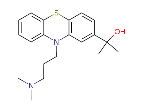2-[10-(3-dimethylamino-propyl)-10H-phenothiazin-2-yl]-propan-2-ol