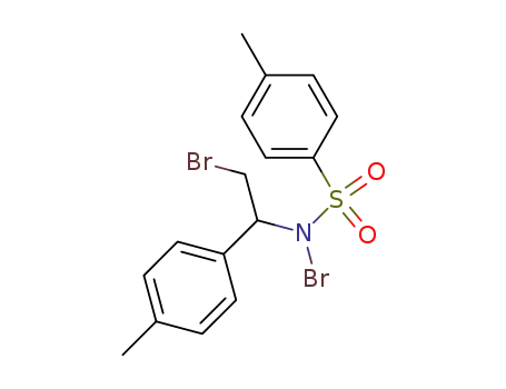 2-(4-methylphenyl)-2-(N-bromo-p-toluene-sulfonamide)-1-bromo-ethane
