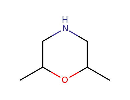 Molecular Structure of 141-91-3 (Dimethylmorpholine)