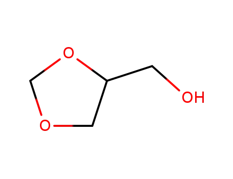 Molecular Structure of 5464-28-8 (1,3-Dioxolane-4-methanol)