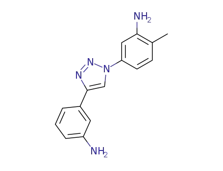 5-{4-(3-aminophenyl)-[1,2,3]triazol-1-yl}-2-methylphenylamine
