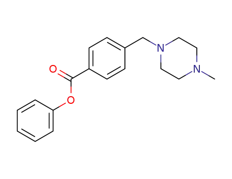 4-(4-methyl-piperazin-1-methyl)-benzoic acid phenyl ester