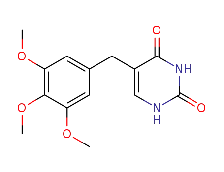 5-(3,4,5-trimethoxybenzyl)pyrimidine-2,4(1H,3H)-dione
