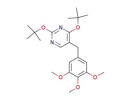 2,4-di-tert-butoxy-5-(3,4,5-trimethoxybenzyl)pyrimidine