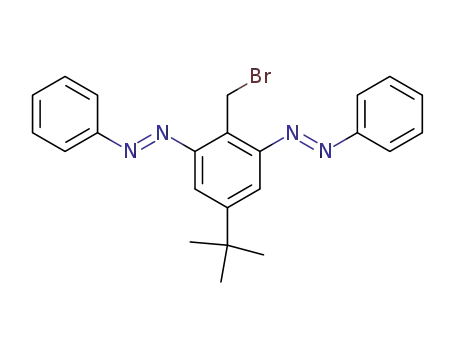 4-(tert-butyl)-2,6-bis(phenylazo)benzyl bromide
