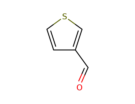 Molecular Structure of 498-62-4 (3-Thiophenecarboxaldehyde)