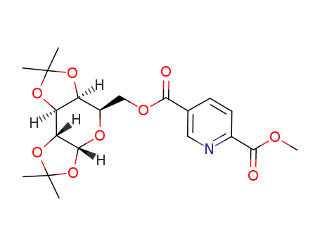 methyl 5-((1,2:3,4-di-O-isopropylidene-α-D-galactosyl)oxycarbonyl)-2-pyridinecarboxylate