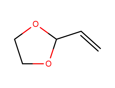 Molecular Structure of 3984-22-3 (2-Vinyl-1,3-dioxolane)