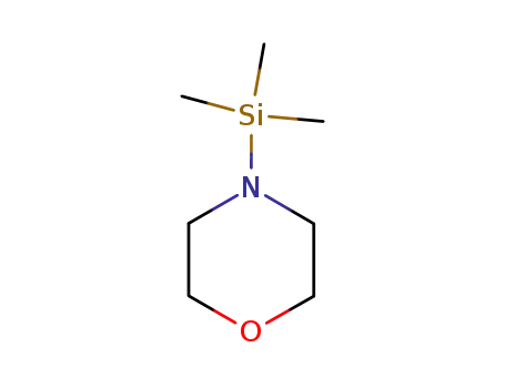 Molecular Structure of 13368-42-8 (4-(Trimethylsilyl)morpholine)