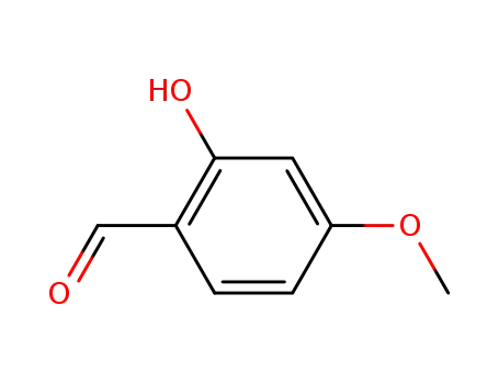 Molecular Structure of 673-22-3 (2-Hydroxy-4-methoxybenzaldehyde)