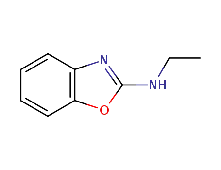 Molecular Structure of 21326-91-0 (2-(Ethylamino)benzoxazole)
